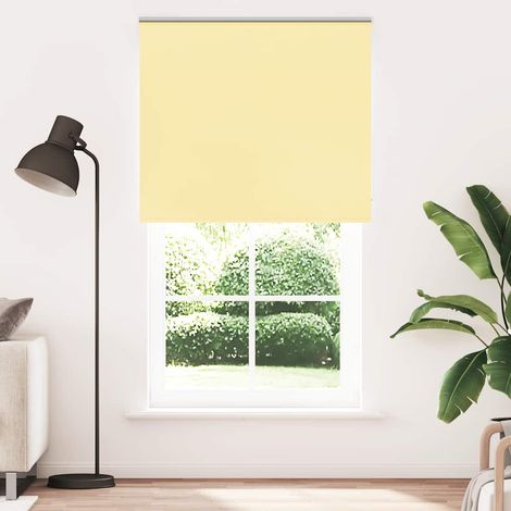 Maison Exclusive - Estor Enrollable Opaco Amarillo 130x230 cm Tel