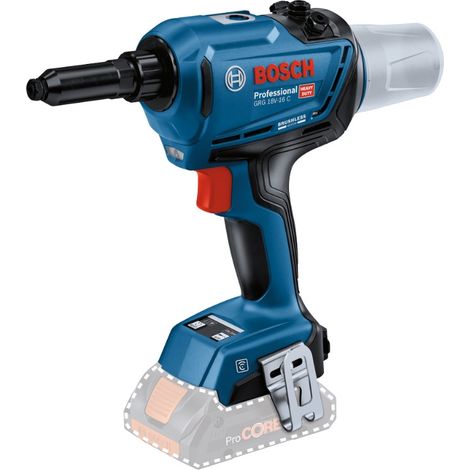 Pistolet à riveter sans fil Bosch GRG 18V-16, sans batterie ni chargeur, dans son emballage d'origine (1/4)