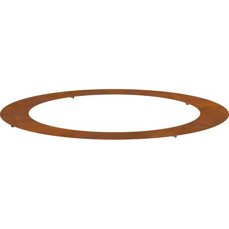 geeignet für flachen Baumring Rostig Ø90/120 cm vidaXL (1/5)