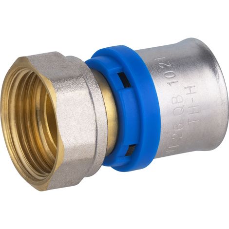 Racor Hembra Tuerca Libre Multicapa QUICK PLOMBERIE Ø26 H1'