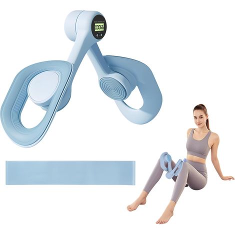 Appareils d'exercice du plancher pelvien – Design antidérapant Kegel pour femme – Bande de résistance – Équipement de gym à domicile (1/5)