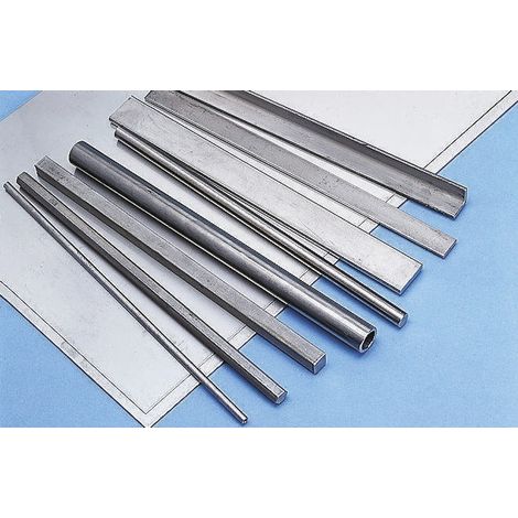 Barre plate Acier Inoxydable, l. 40mm H. 6mm, L 2m ( Prix pour 1 Lot )