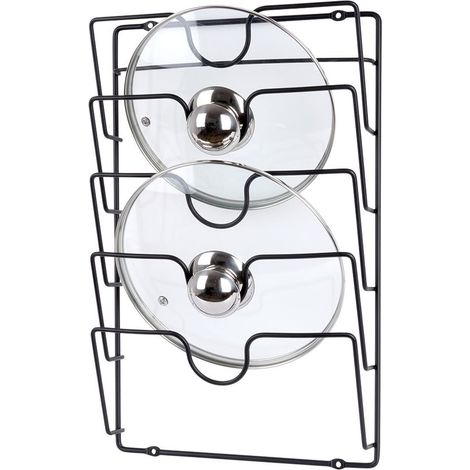 colgador de tapa de metal negro (1/5)