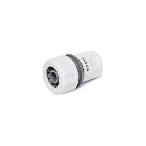 Raccord automatique WHITE LINE pour tuyau d'arrosage 19mm (Lot de 2)