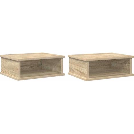 Maison Exclusive - Comodino 2 pcs Rovere Sonoma 40 x 31 x 15 cm Legno multistrato