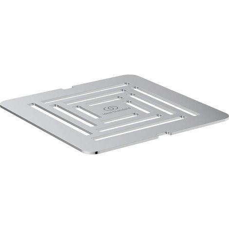 Couvercle de vidange ultra plat S + acier inoxydable