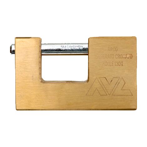 Candado rectangular de latón 70mm U70 AVL