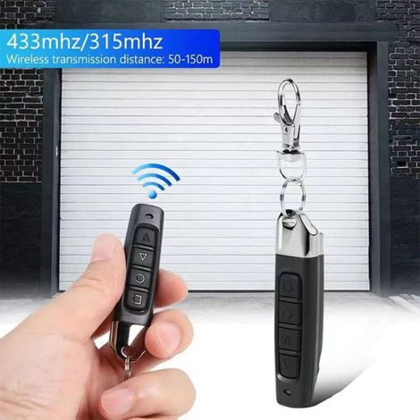 Ouvre-porte de Garage électrique télécommandé,copie 433MHz,duplicateur de contrôle sans fil,transmetteur de Code de-5PCS ABCD (1/4)