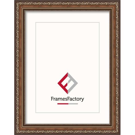 Cornice portafoto decorativa in stile boho, 70 × 100 cm, marrone. (1/5)