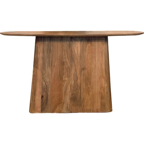 SIENNE-Console L.140 cm en bois massif (1/5)