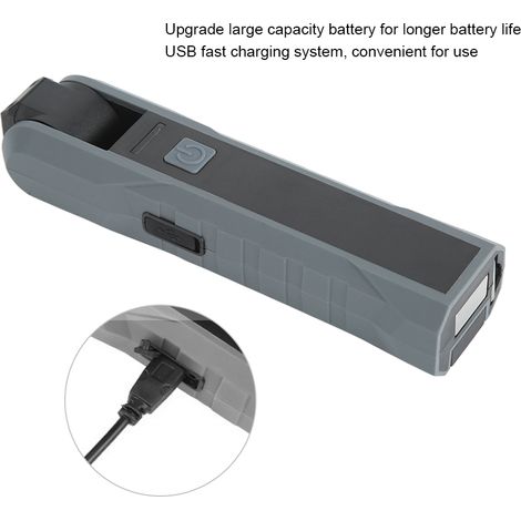 Lampe de travail multifonctionnelle COB + LED pliable, rechargeable par USB, pour la réparation (1/5)