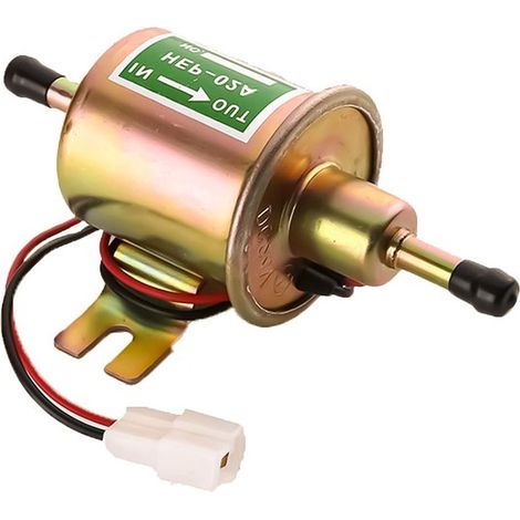 12-V-Elektrokraftstoffpumpe – Benzinpumpe – HEP-02A – Ölbeständiger 3-lagiger Schlauch & Filter – Stabiler Druck von 4–7 PSI – Universell einsetzbar & einfache Installation – Für Auto, Boot & Generato (1/5)