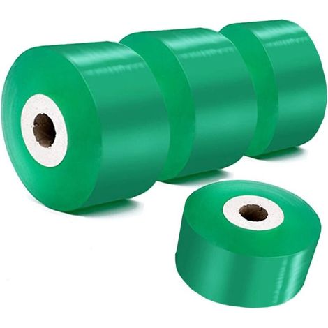 Greffage Ruban 4 Pièces greffer Clair fleuristes Greffe Film Adhésif Etirable Autocollant Plante greffe Ruban de réparation pour Arbre semis Barrière Contre l'Humidité Band e 3cm 5cm x 110m (1/5)