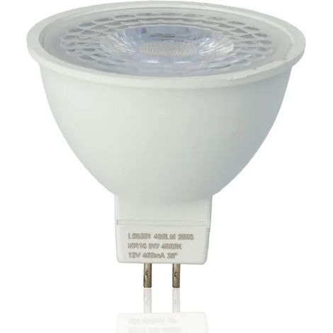 Lampadina Spot LED, MR16, 5W, 12Vdc, Luce Naturale, Dimmerabile (1/2)