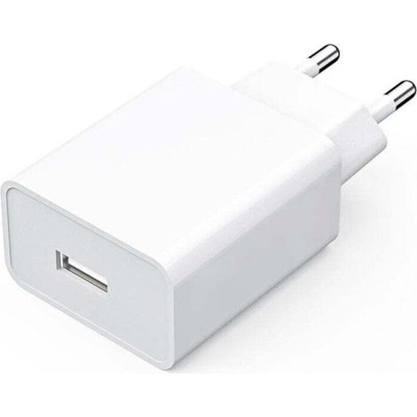 Bardusch-Chargeur mural USB universel 5V 2A/10W avec 1 port – Prise USB compatible avec tous types d'appareils et de smartphones, blanc (1/2)