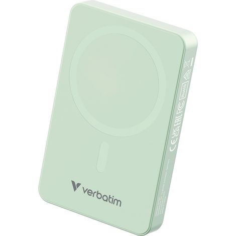Verbatim Charge 'n' Go Essentials 10000 mAh Carica wireless Verde (1/4)