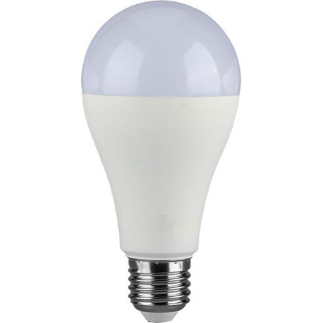 LED LAMPADINA SAMSUNG CHIP 15W E27 A65 PLASTICA 4000K - Luce NATURALE (1/5)