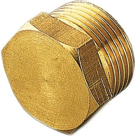 Tappo Maschio 3/8" Ottone Giallo