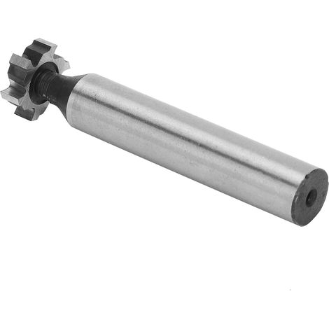 Fraise HSS à queue droite 4x13x10mm pour rainure en T demi-ronde, assemblage modulaire en acier rapide (1/5)