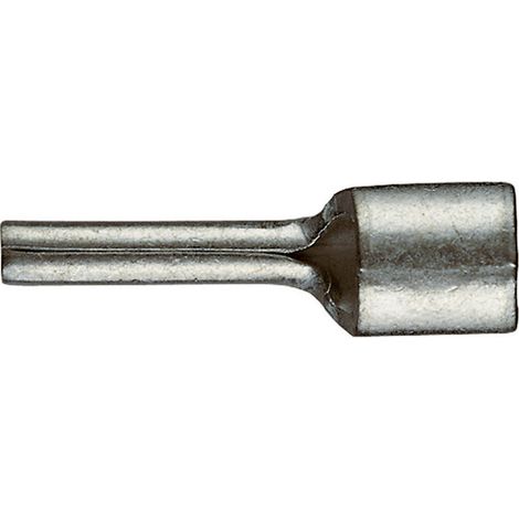 Klauke ST1705 Stiftkabelschuh 0.50 mm² 1 mm² Unisoliert Metall 1 St.