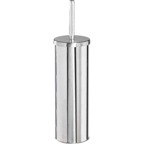 Porta scopino da terra modello wind inox diam. 10 x h. 38.5 (1/3)