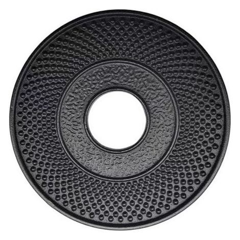 Sotto il vetro Sotto il vetro antiscivolo e isolante Sotto il vetro del piede al di Sotto vetro per tavolo da cucina - coaster per il caffè, Ferro da stiro - Nero (1/5)