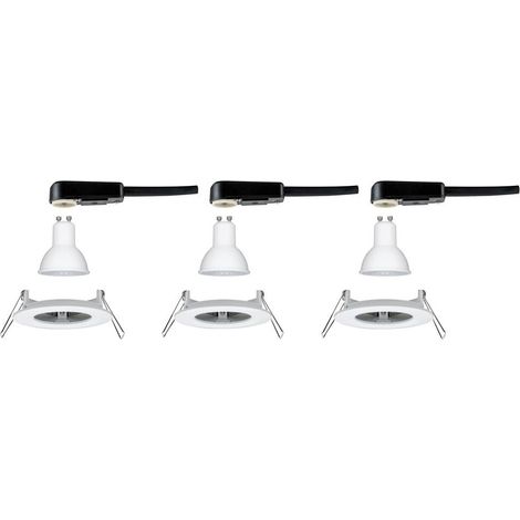 Paulmann Nova Kit 3 Einbauspots Weiß Matt 68 mm (1/5)