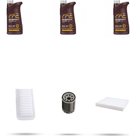 Kit tagliando 3 FILTRI e 3L OLIO compatibile con Suzuki Swift IV 1.2 69kw dal 2010 (1/5)