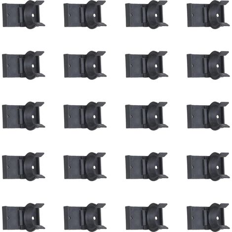 20 clips de fixation pour plinthes cuisine, pinces serrage réglables (1/5)