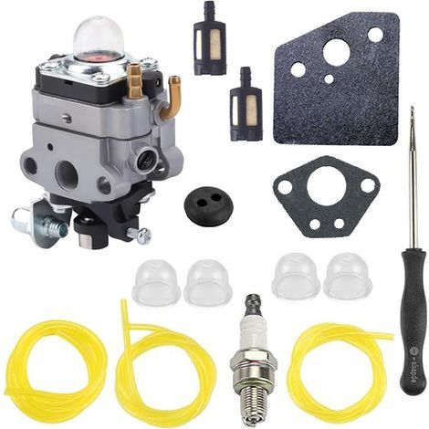 Lot de 2 Carburateur compatible avec tondeuses 4 temps GX31, GX22 et FG100, remplace 16100-ZM5-803, pour GCA91. (1/5)