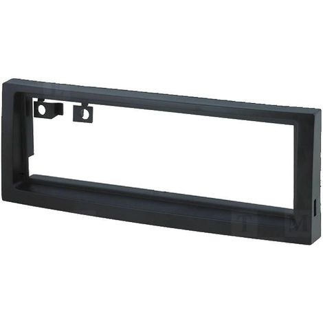 Facade autoradio FA168A compatible avec Peugeot 407 04-10 1Din - Noir