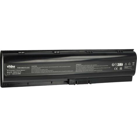 vhbw Akku kompatibel mit HP CompaQ TouchSmart tm2-1079cl, tm2-1080eo, tm2-1073nr, tm2-1080er, tm2-1080la Notebook (4400 mAh, 11,1 V, Li-Ion) (1/5)