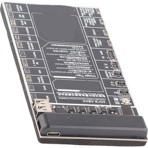 Chargeur batterie téléphone, module de charge universel compatible iPhone 5 à 14 et smartphones Android, activateur de recharge pour batterie mobile, carte de charge de remplacement, kit de réparation (1/5)