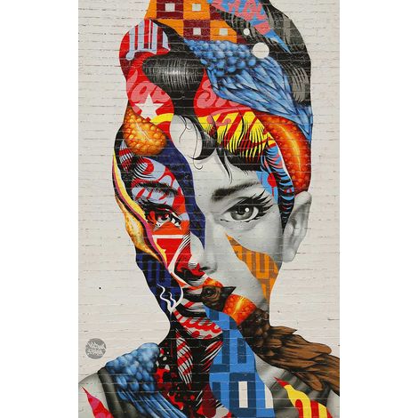 Tableau street art comics - 50x80 cm (1/5)