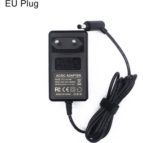Adaptateur secteur pour chargeur Dyson V8 V7 V6 DC58 59 60 61 72 Noir EU Plug Z25543 (1/2)