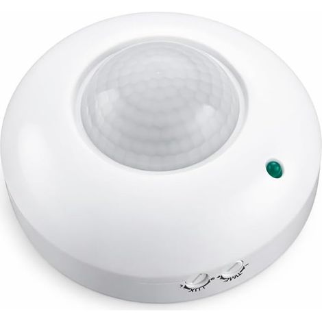 WEBMATEL Sensor Movimiento PIR 360° 6m 220-240V Interior (1/5)