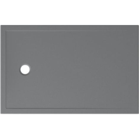 Piatto doccia 90X140 h.3 in ceramica grigio opaco Docciatre Plus (1/2)