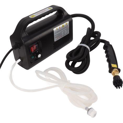 Nettoyeur Vapeur Portable Intelligent 2500W Noir Haute Pression Chauffage Instantané pour Maison, Prise UE 220V (1/5)