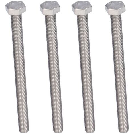 20 vis à tête hexagonale M10x130, acier inoxydable A2, filetage intégral DIN 933, lot de 20 (1/5)