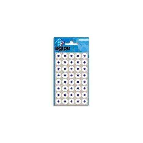 Etiquettes pour la dactylographie AGIPA - Oeillets scolaires - Blanc