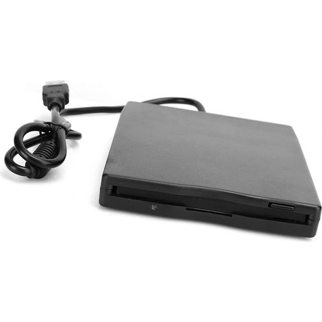 Lecteur de disquette portable 3,5 pouces, lecteur de carte, accessoire informatique externe amovible (1/5)