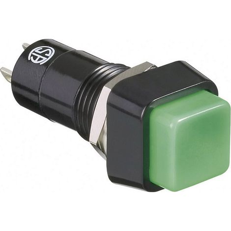 TRU COMPONENTS 1587864 TC-R13-23A-05GN Drucktaster 250 V/AC 1.5 A 1 x Aus/(Ein) tastend 1 St. (1/2)