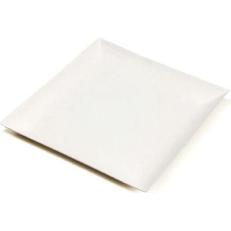 Assiette jetable Komodo 22x22 cm en cellulose - 50 pièces - Ecobioshopping (1/2)