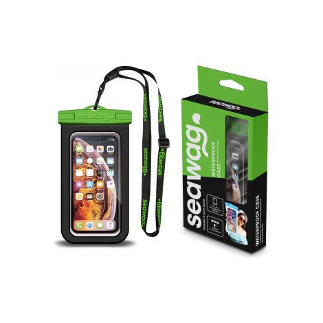 Custodia impermeabile Seawag Element Proof Case (nero/verde)