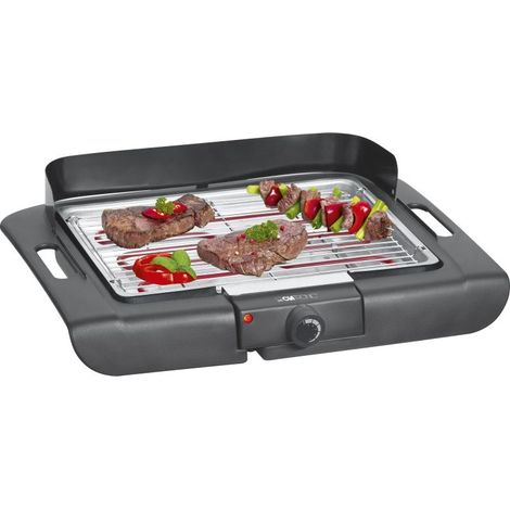 Grill électrique Clatronic bq 3841 2000 W thermostat réglable