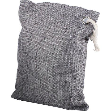 Absorbeur d'odeurs naturel, désodorisant multifonctionnel pour une élimination efficace des odeurs, sachets purificateurs d'air au charbon de bambou activé pour voitures, placards, (1/4)