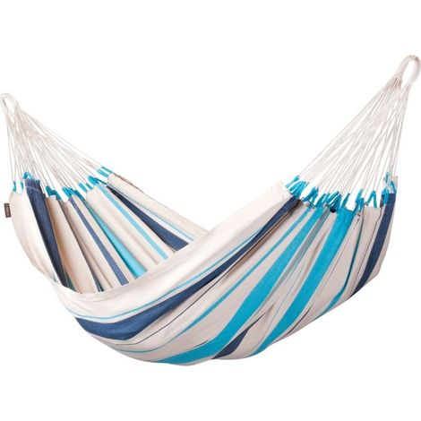 Hamaca clásica individual Caribeña (Aqua Blue)