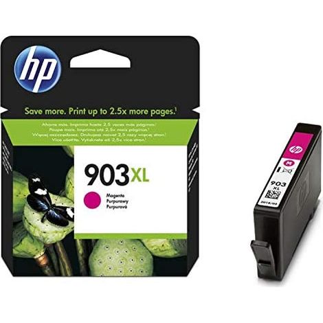 Hp cartucho de tinta original 903xl magenta de alto rendimiento (1/5)