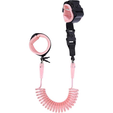Lien De Poignet Anti-Échappement - Harnais Pour Tout-Petits - Avec Serrure Et Rotation À 360° - Réglable - Pour Intérieur Et Extérieur - 1 Pièce (1/5)