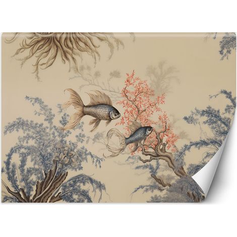 Fototapete Feng Shui Boho Fisch 200x140 cm (1/5)